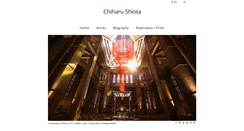 Desktop Screenshot of chiharu-shiota.com